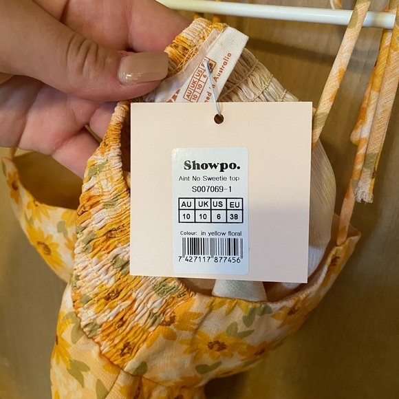 🌻 NWT Showpo Ain’t No Sweetie Top sunflowe… - Picture 8 of 9